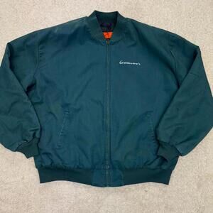 Vintage 90s Red Kap Quilt-lined Midwest Work Jacket Deep Teal XXL